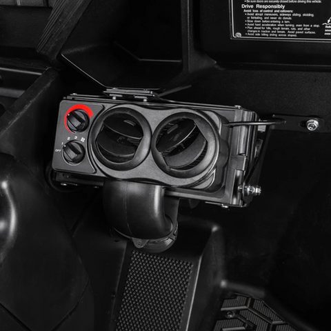 SuperATV Kawasaki Teryx Cab Heater Front