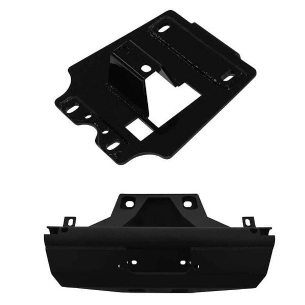 SuperATV Can Am Maverick X3 Winch Mount and Frame Stiffener