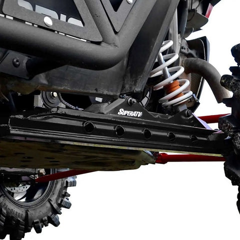 SuperATV Polaris RZR XP 1000 Rear Offset Trailing Arms Black