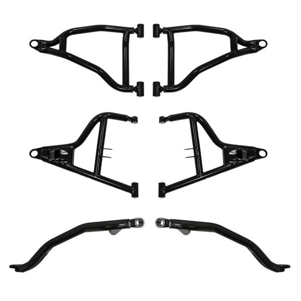 SuperATV Polaris General 1000 Front A-Arms High Clear Forward Offset