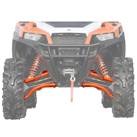 SuperATV Polaris General 1000 Front A-Arms - Orange