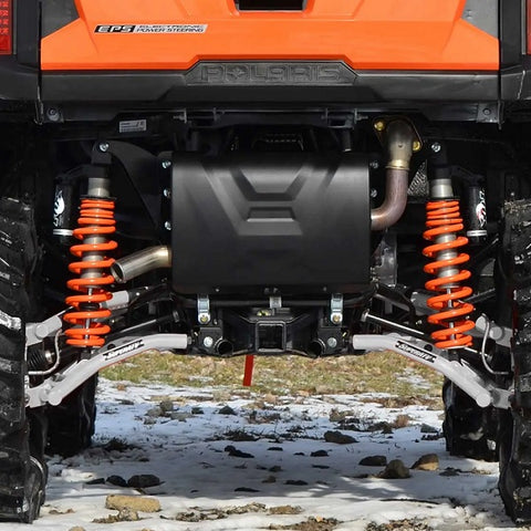 SuperATV  Polaris General 1000 Rear A-Arms - White Aluminum