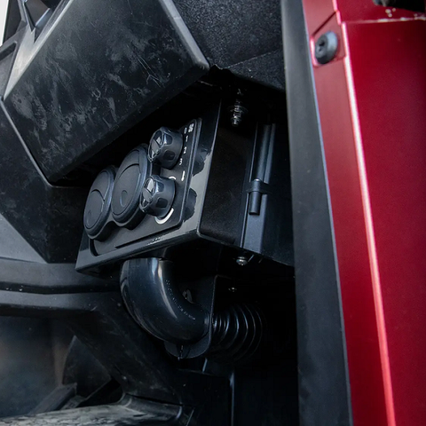 SuperATV Polaris General 1000 Cab Heater Side View
