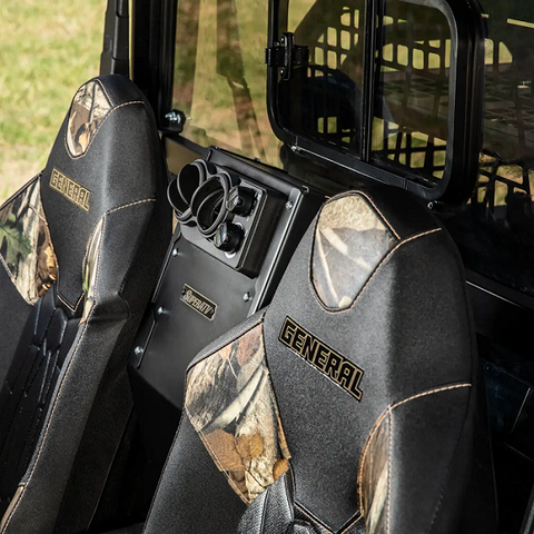SuperATV Polaris General 4 Rear Heater Installed