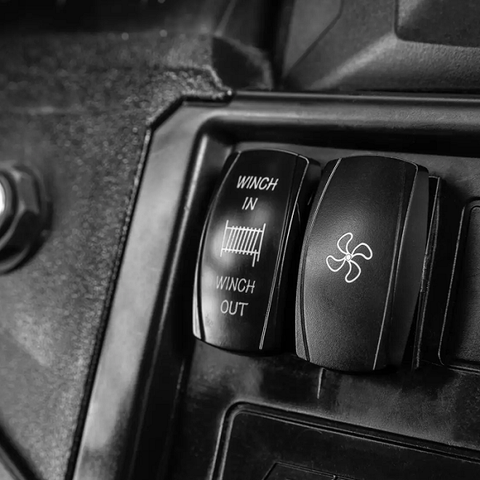 SuperATV Polaris General In-Dash Heater Fan Switch