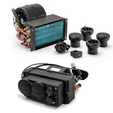 SuperATV Polaris General In-Dash Front & Cab Rear Heater