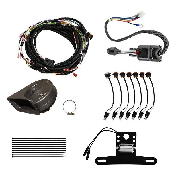 SuperATV Polaris General 1000 Turn Signal & Horn Kit with Bracket