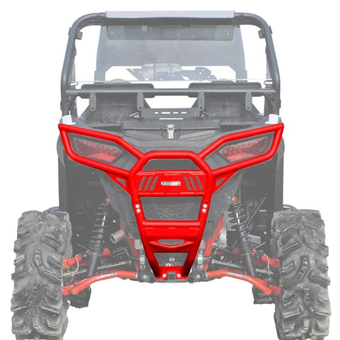 SuperATV Polaris RZR Rear Bumper (2015-20) Red