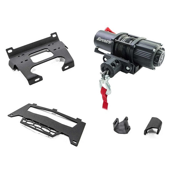 SuperATV Polaris RZR S 1000 Winch and Winch Mounts