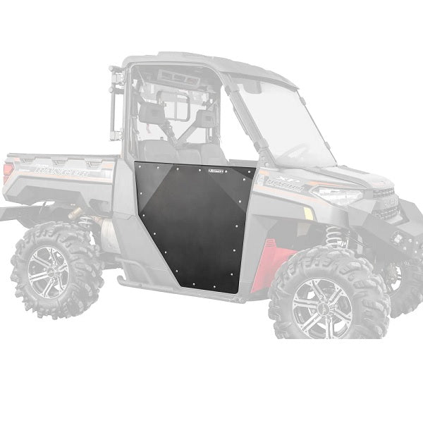 SuperATV Polaris Ranger XP 1000 Aluminum Doors (2018+) - 2 Door Models