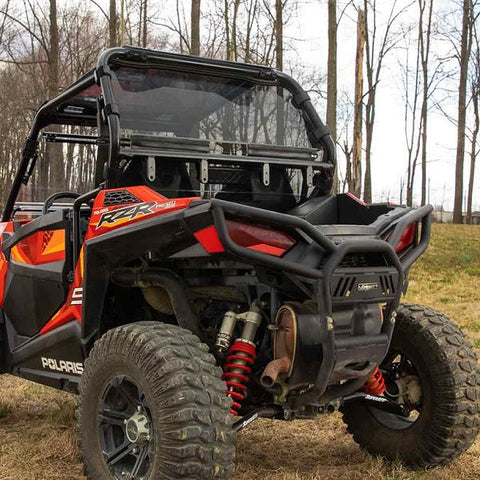 SuperATV Polaris RZR 1000 S Rear Windshield (2016-20) - Vented