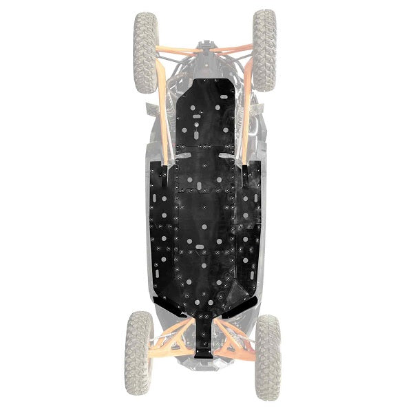 SuperATV Polaris RZR PRO R 4 Full Skid Plate Kit