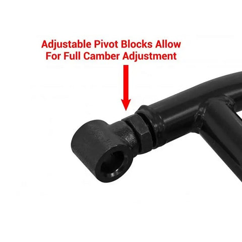 SuperATV Polaris RZR S 900 Front A-Arms - Camber