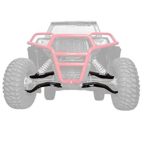 SuperATV Polaris RZR S 900 Front A-Arms - Black