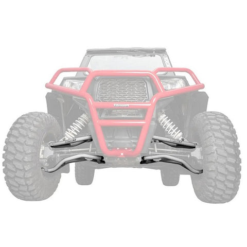 SuperATV Polaris RZR S 1000 Front A-Arms (2016-20) - White Aluminum