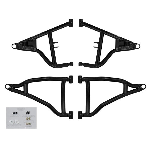 SuperATV Polaris RZR S 900 Front A-Arms - Forward Offset