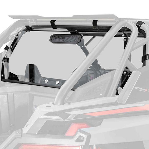 SuperATV Polaris RZR TURBO R | RZR PRO S Rear Vented Windshield - 2 Seat