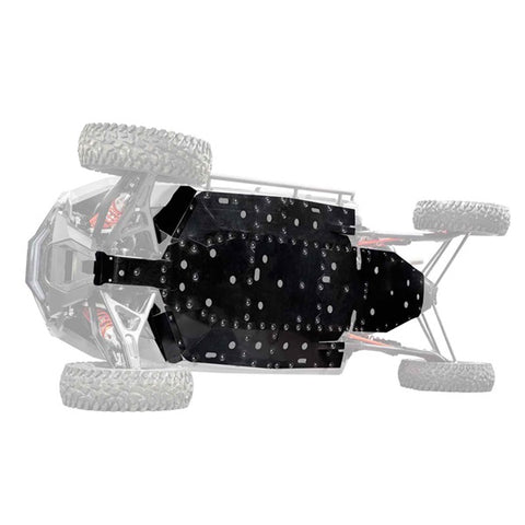 SuperATV Polaris RZR Turbo R 4 Skid Plate Kit