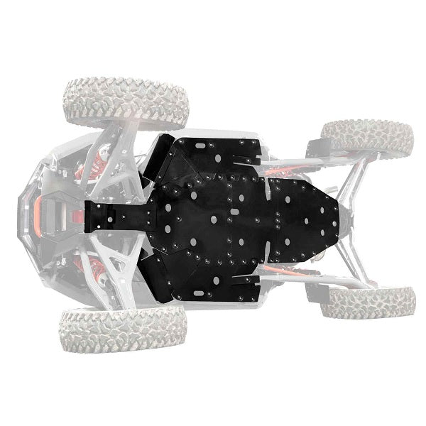 SuperATV Polaris RZR Turbo R Full Skid Plates