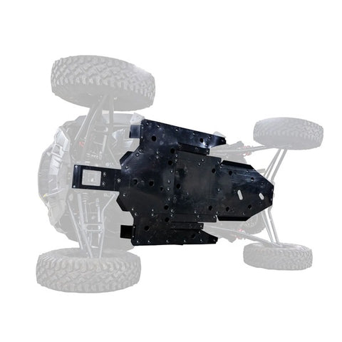 SuperATV Polaris RZR Turbo S Full Skid Plate Kits 2019-2021