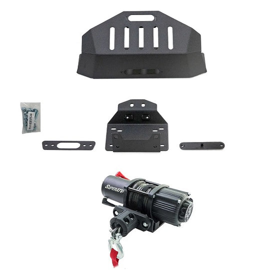 
                  
                    SuperATV Polaris RZR Turbo S Winch and Mount - No Bumper
                  
                