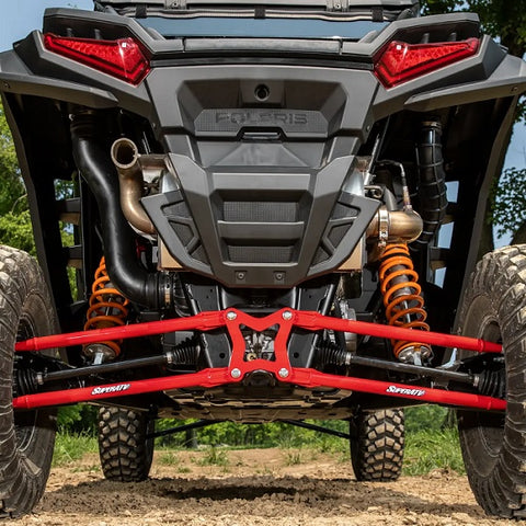 SuperATV Polaris RZR XP Rear Radius Arms 2024+ Red