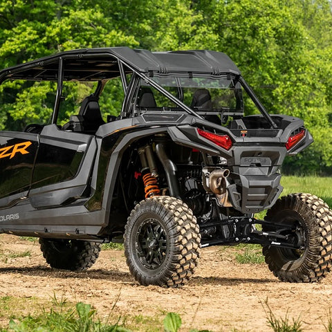 SuperATV Polaris RZR XP Rear Radius Arms Black