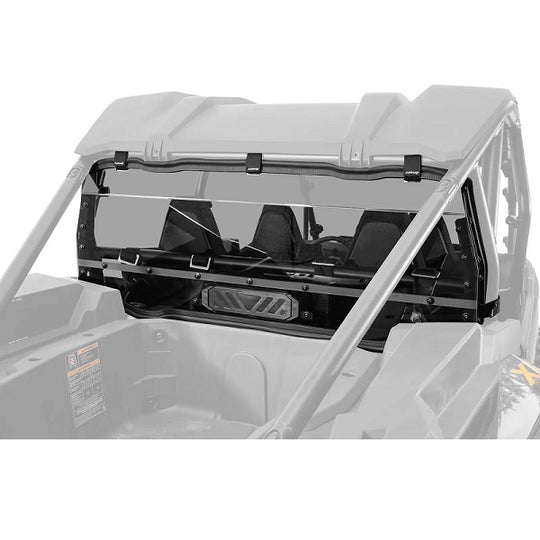 SuperATV Polaris RZR XP Vented Rear Windshield (2024+)