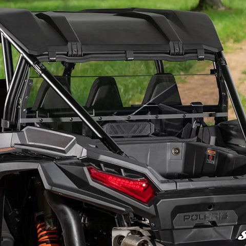 SuperATV Polaris RZR XP Vented Rear Windshield 2024+