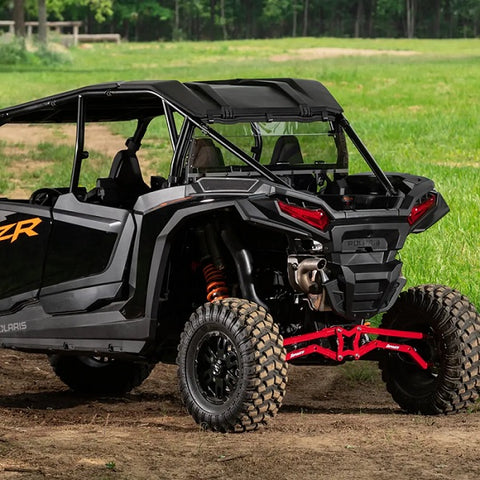 SuperATV Polaris RZR XP 4 Vented Rear Windshield 2024+