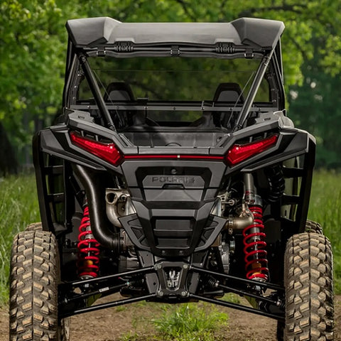 SuperATV Polaris RZR XP 4 Rear Windshields - Tinted (2024+)