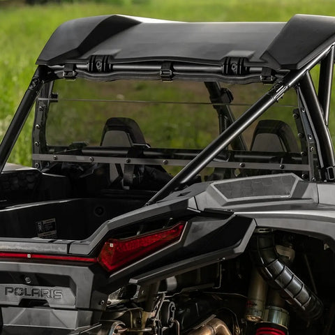 SuperATV Polaris RZR XP Rear Windshields - Dark Tint (2024+)
