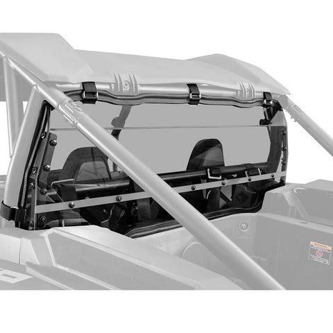 SuperATV Polaris RZR XP Rear Windshields - Tinted Light