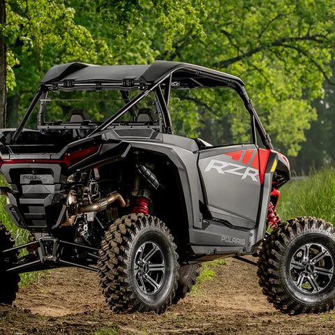 SuperATV Polaris RZR XP Rear Windshields - Tinted (2024+)