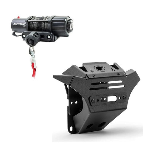 SuperATV Polaris RZR XP 4 Winch & Mount (2024+)