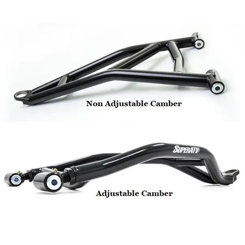 SuperATV Polaris RZR XP 1000 High Clearance Front A-Arm Sets Camber