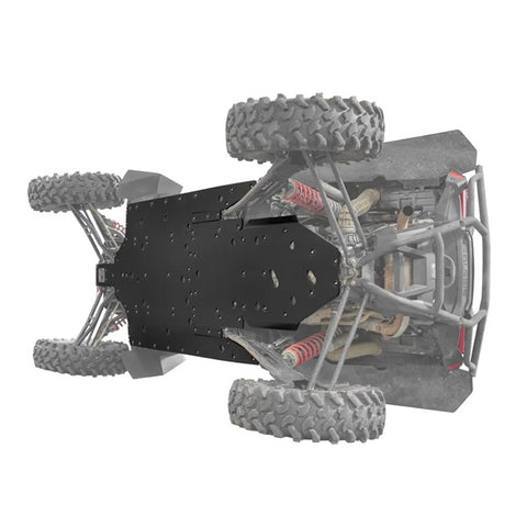 SuperATV Polaris RZR XP 4 Turbo Skid Plate Kit (2016-2022)