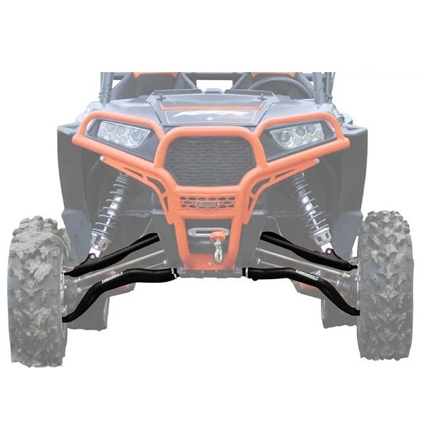 SuperATV Polaris RZR XP 1000 High Clearance Front A-Arm Sets Black