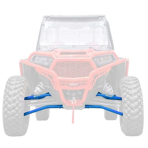 SuperATV Polaris RZR XP 1000 High Clearance Front A Arm Sets NA Blue