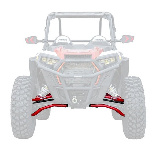 
                  
                    SuperATV Polaris RZR XP Turbo Front A-Arms - High Clearance 2" Forward Offset
                  
                