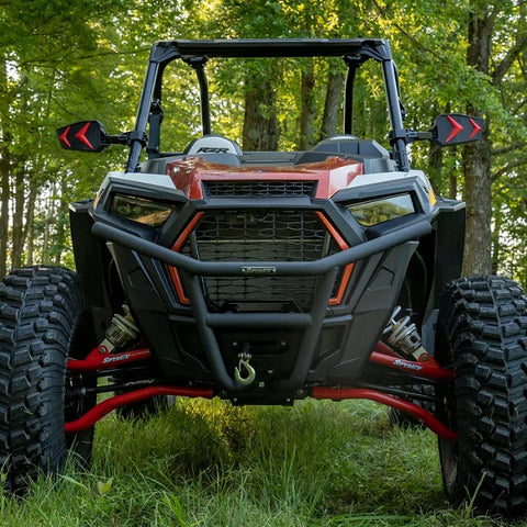 SuperATV Polaris RZR XP Turbo Front A-Arms Red