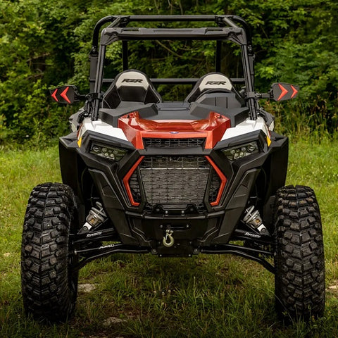 SuperATV Polaris RZR XP Turbo Front A-Arms Black
