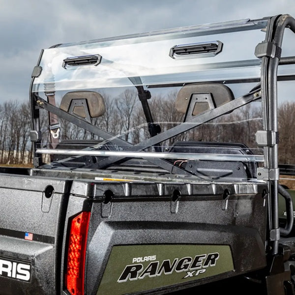 SuperATV Polaris Ranger XP 800 Rear Vented Windshield 