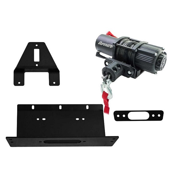 SuperATV Polaris Ranger XP 800 Winch and Winch Mount