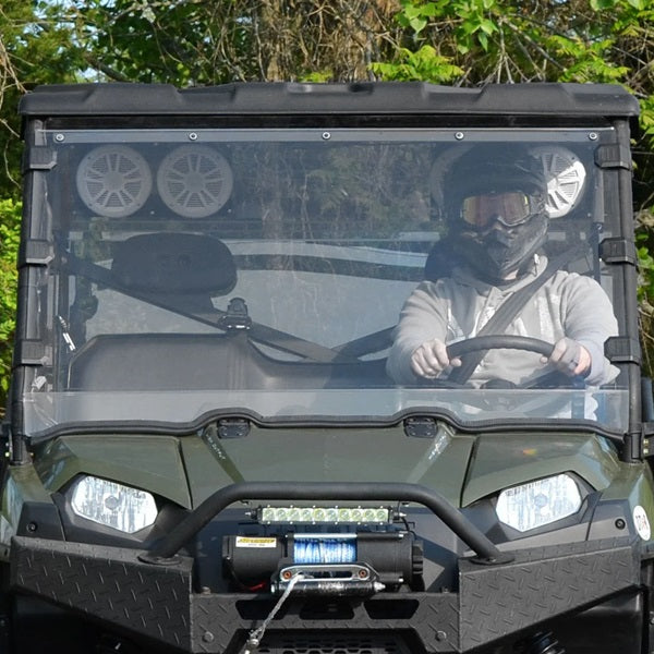 SuperATV Polaris Ranger XP 800 Windshields - Clear