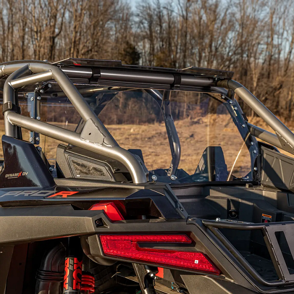 SuperATV Polaris RZR PRO R 4 Rear Windshield - Clear