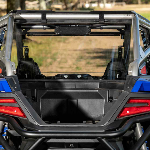 SuperATV Polaris RZR PRO R 4 Rear Vented Windshields 