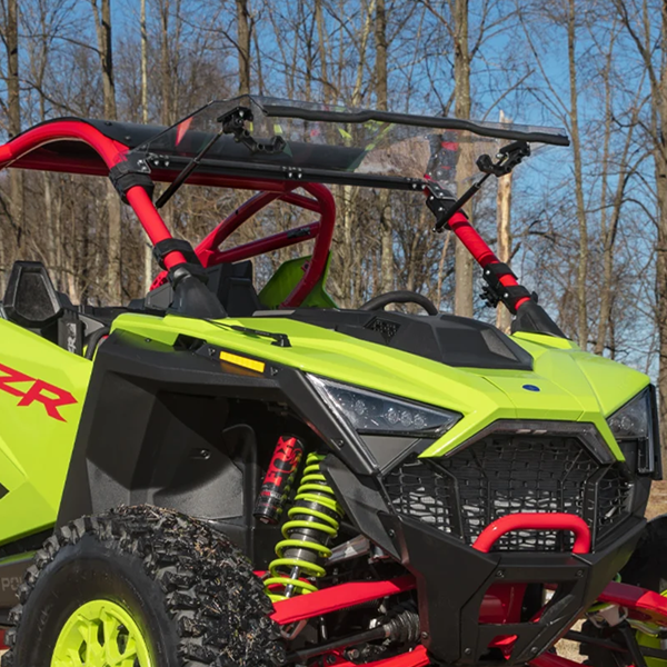 SuperATV Polaris RZR PRO R Windshield - Flip Up