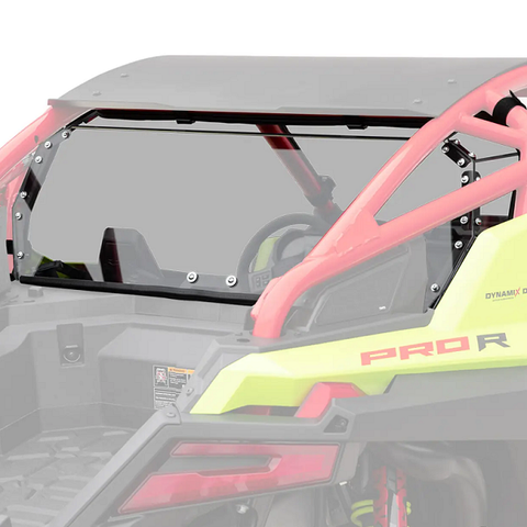 SuperATV Polaris RZR PRO R Rear Windshield Light Tint