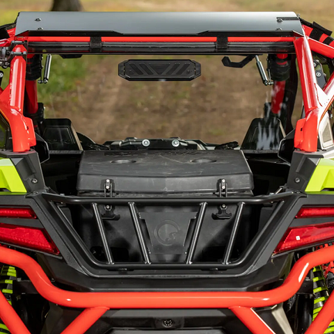 2024 Rzr Pro R Rear Windshield SuperATV Polaris RZR PRO R Vented Rear Windshield (2022-24)